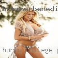 Horny college girls looking